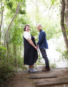 結婚記念日夫婦写真