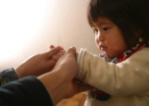 １歳誕生記念家族写真