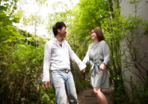 結婚記念日夫婦写真