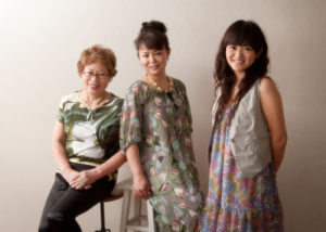 女３世代親子写真