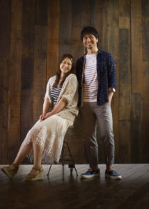夫婦記念写真