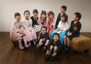 友達10人で保育園卒園記念