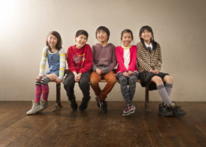 小学校卒業記念友達5人