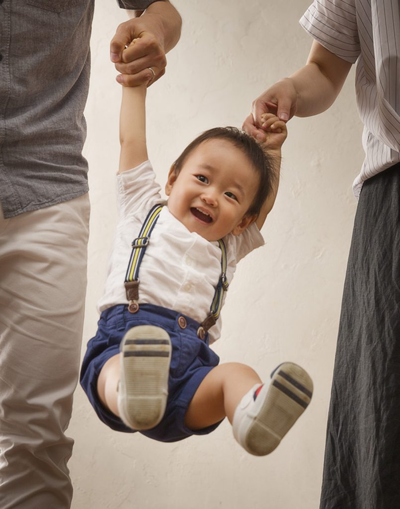 1歳誕生記念写真
