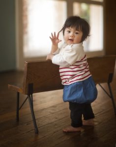 1歳お誕生記念一人写真