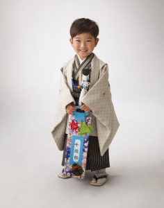 七五三3歳男の子写真