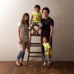 誕生記念家族写真