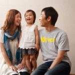 2歳誕生記念家族写真