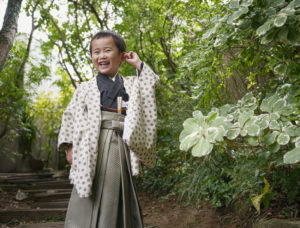 七五三3歳記念写真