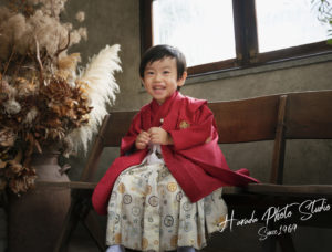 七五三3歳男の子